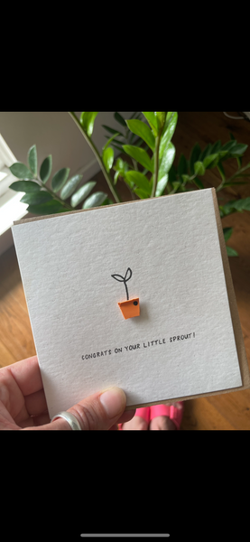 Congrats on your new sprout!