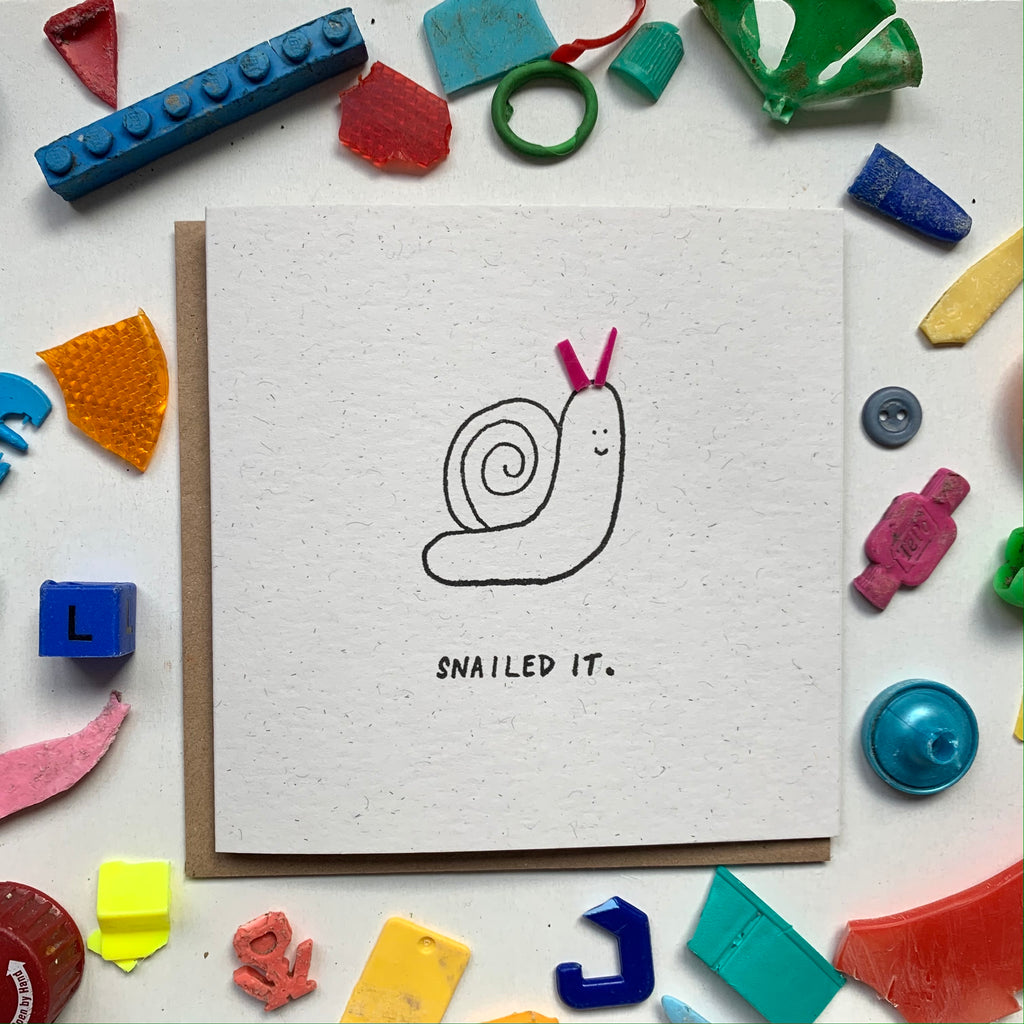 Snailit Snailed It – Washed Up Cards
